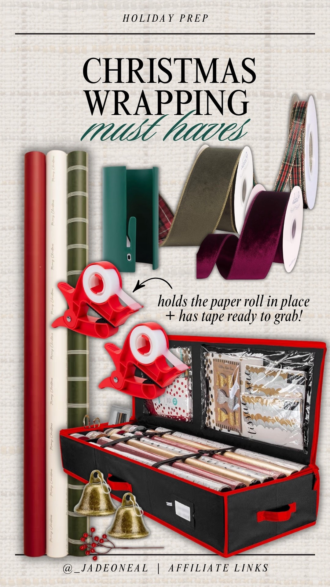 Wrapping season is here! Sharing my go-to ribbons, papers, and little details that make every gift feel extra special 🎁🎅🏻🎄

#LTKSeasonal #LTKHome #LTKHoliday