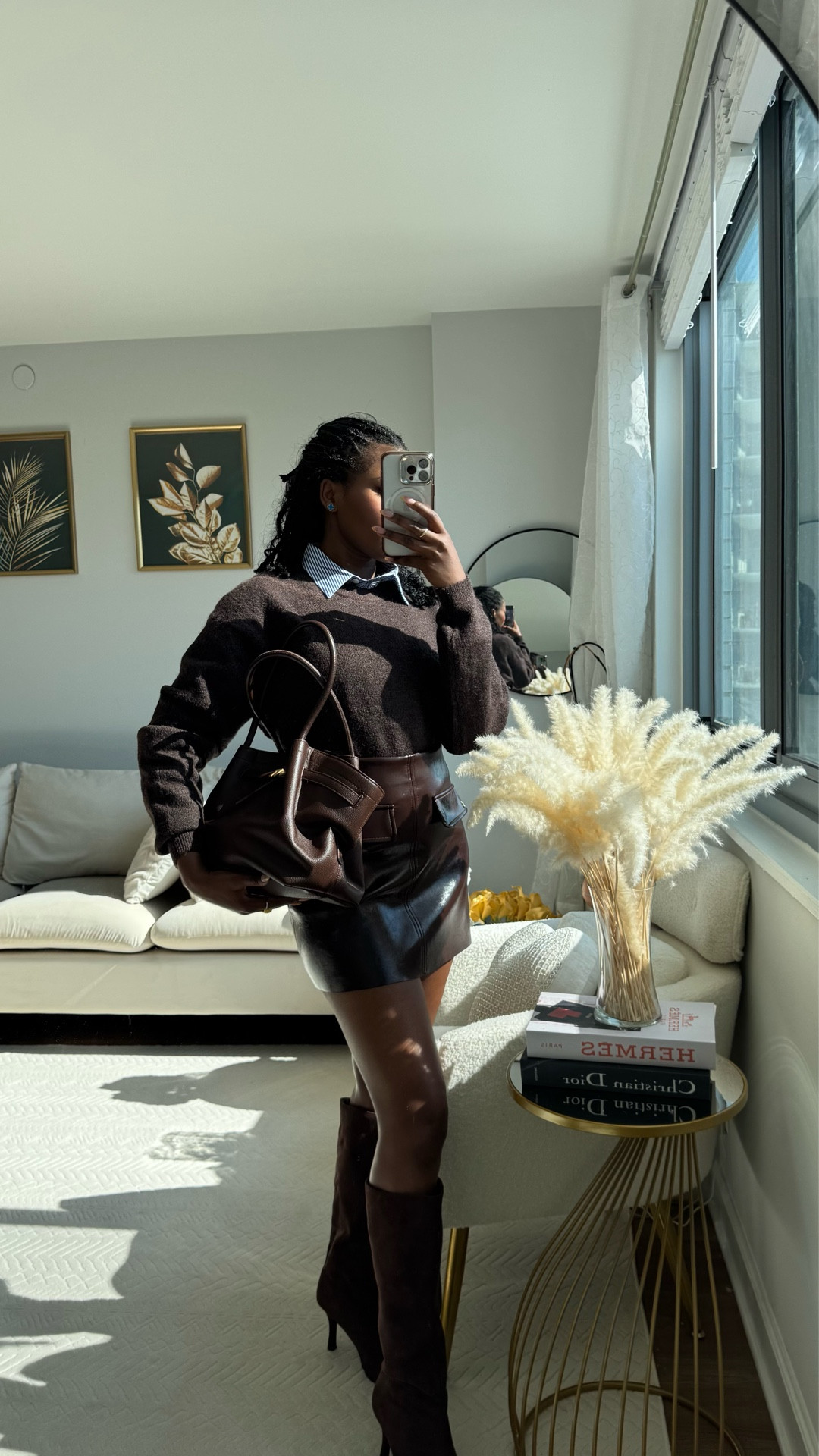 Brown combo for fall🍂 

#fall #fallstyle #falloutfitinspo #falloutfit #falltrends #falloutfitideas #fallvibes🍁 #inspo #fashion #nycinfluencer #dcinfluencer #nyinfluencer