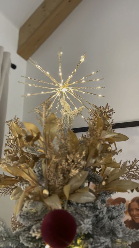 Twinkle tree topper 

#LTKHolidaySale #LTKHoliday #LTKhome