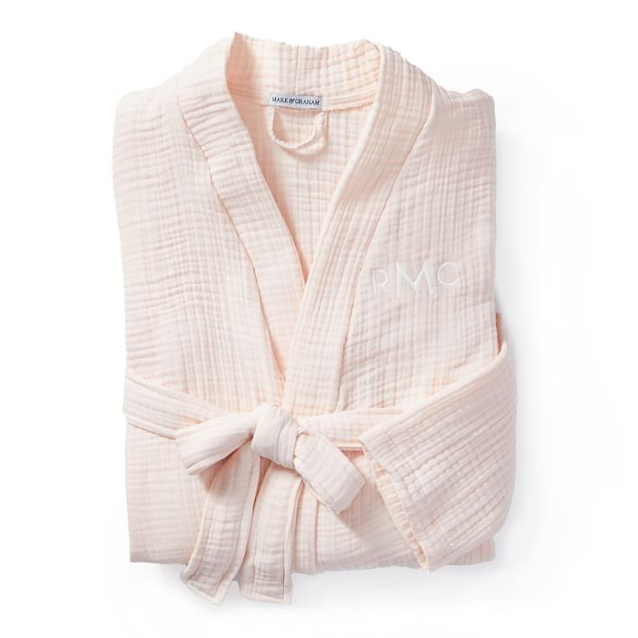 Women's Lightweight Cotton Robe | Mark and Graham