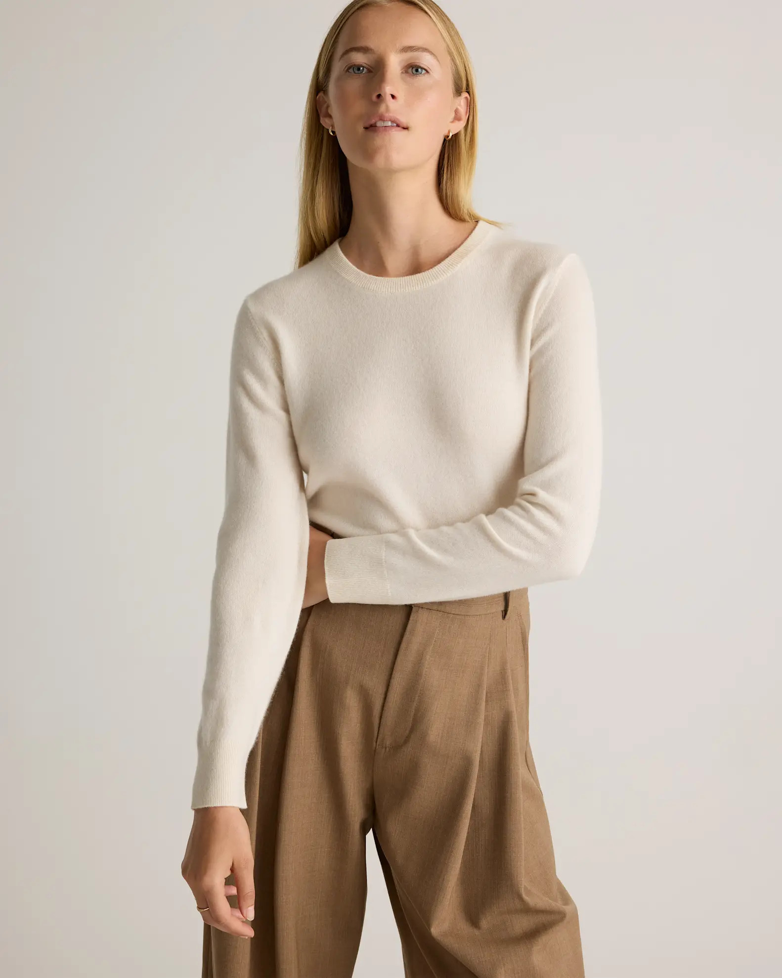 Mongolian Cashmere Crewneck Sweater | Quince