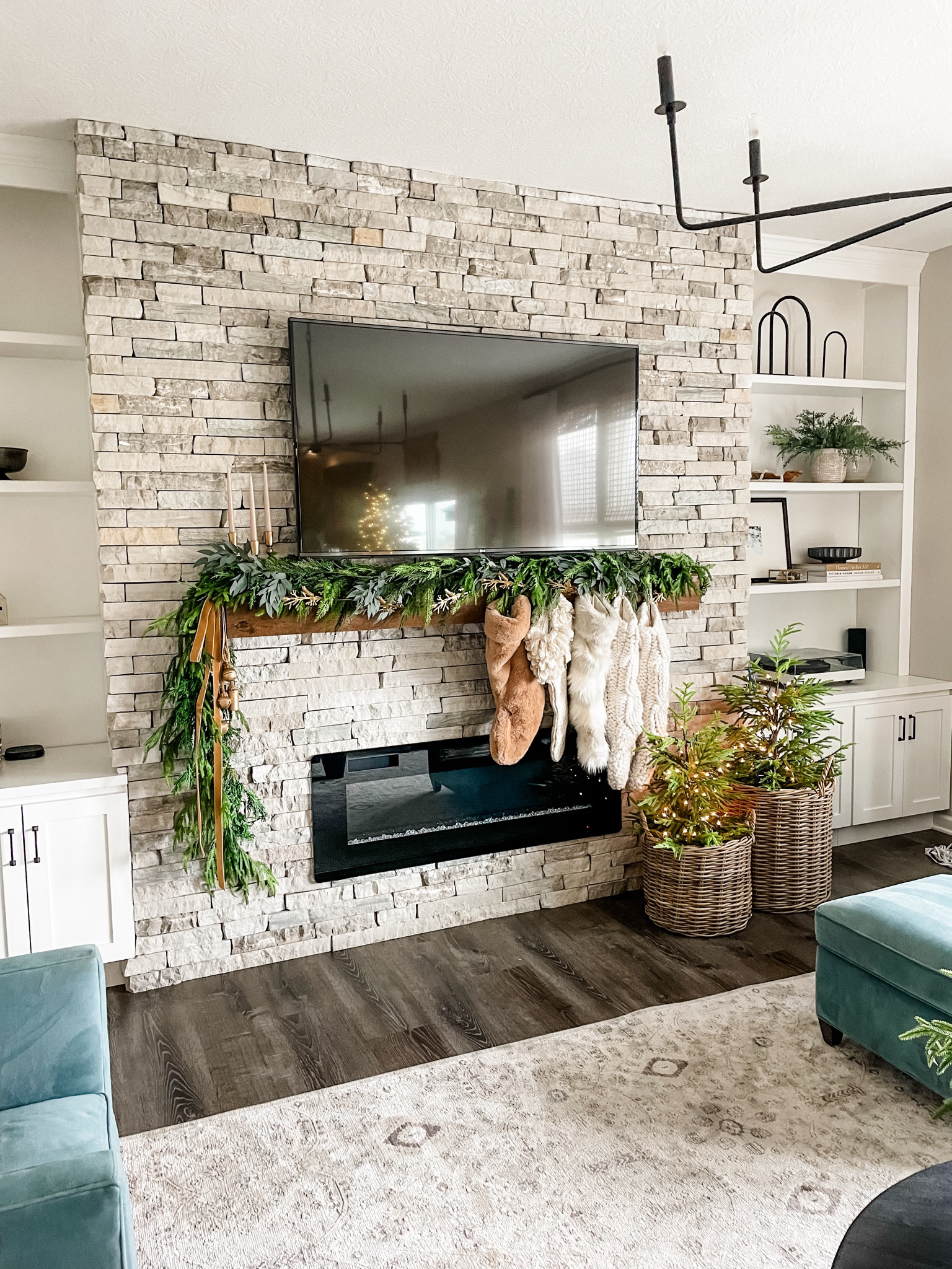 Christmas | Mantle decor

Fireplace, Garland, real touch garland, faux greenery, stockings, neutral decor, ribbon, decorative accents, candlebra, candle, candlesticks, McGee & Co, Target finds, Amazon finds

#LTKHoliday #LTKSeasonal #LTKHome