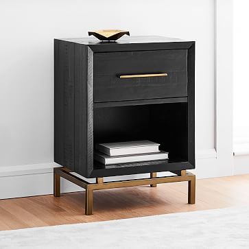 Alexa Burnished Nightstand | West Elm (US)