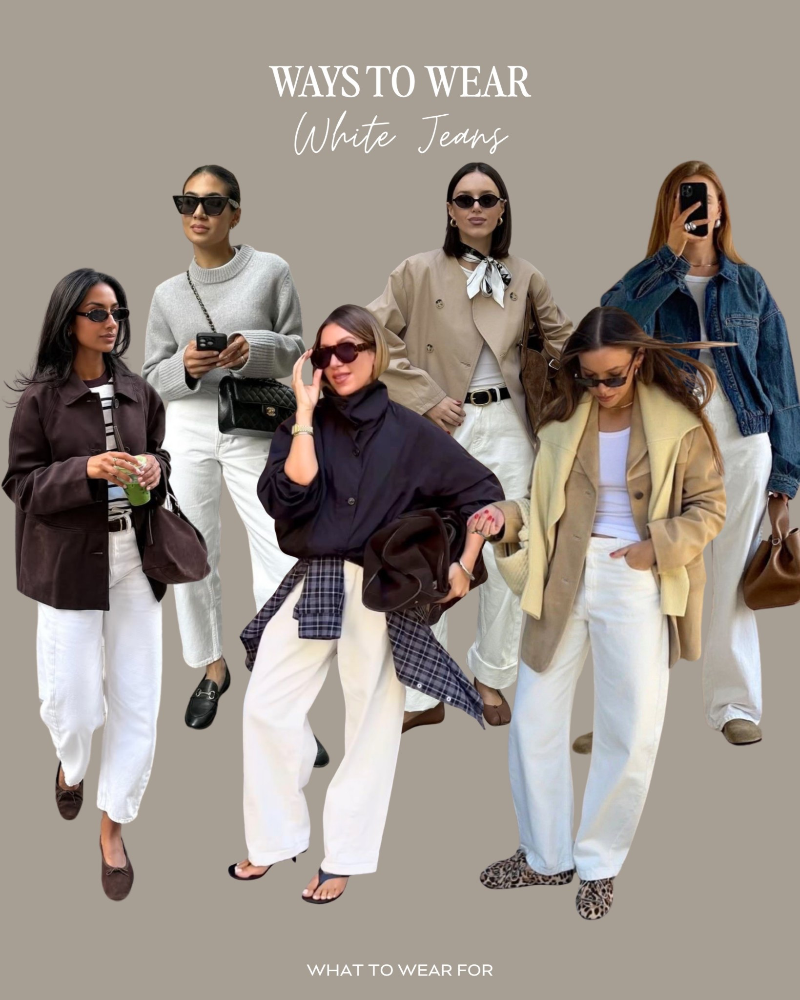 Ways to wear white jeans for spring 🤍

#LTKspring