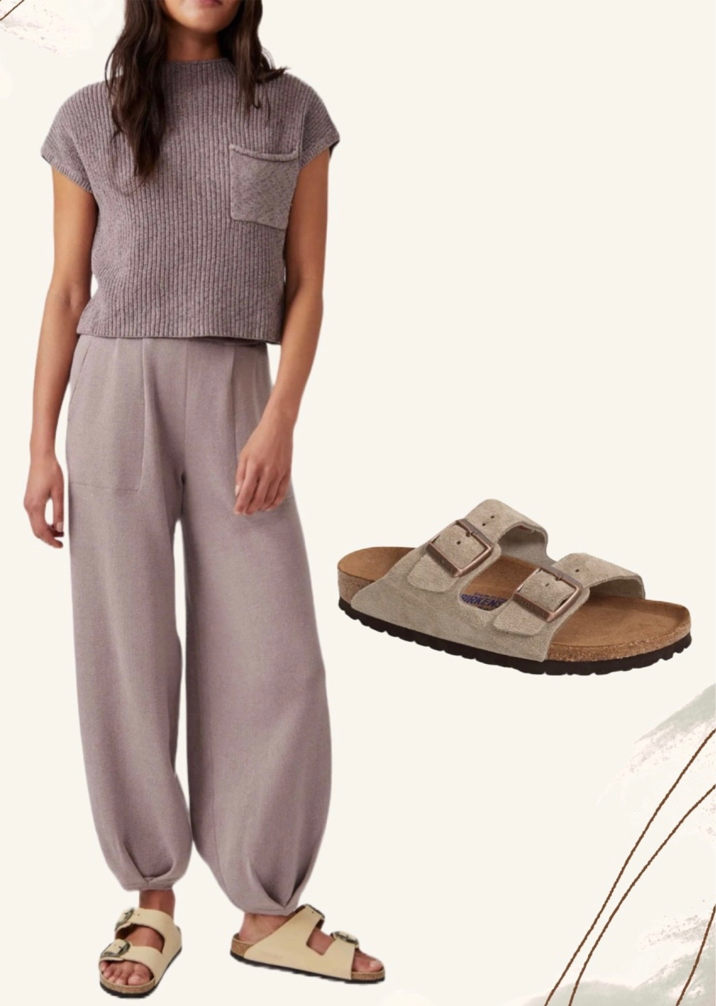 Comfy and so cute! So many color options too! Love Free People and their loungewear is amazing. Birks go with anything!

#LTKHoliday #LTKGiftGuide #LTKSeasonal