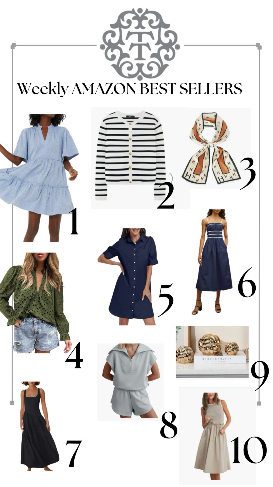 The weekly best sellers from Amazon! Some great deals on really cute fashion!

#LTKOver40 #LTKMidsize #LTKFindsUnder50