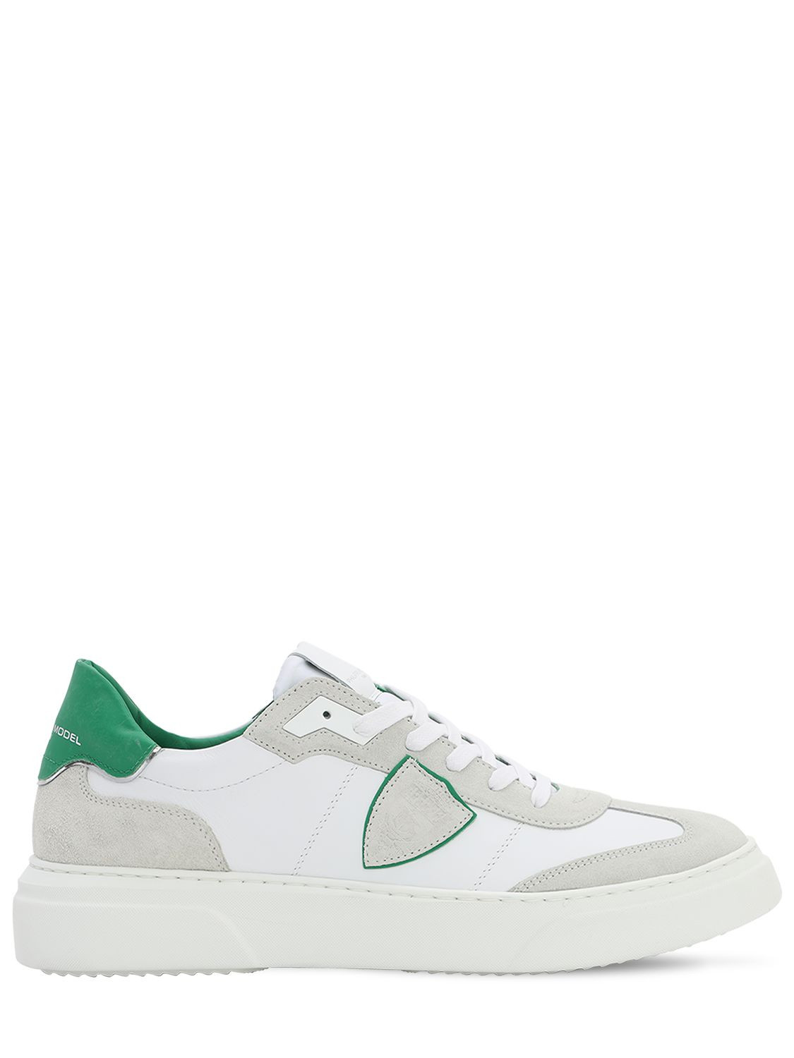 Temple Leather Suede Sneakers | Luisaviaroma