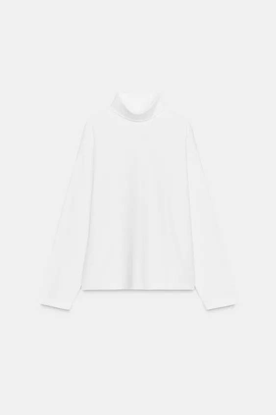 TURTLENECK T-SHIRT | Zara US