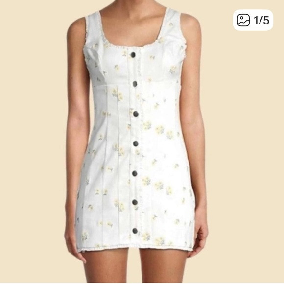 For Love And Lemons waverly floral mini dress in daisy | Poshmark