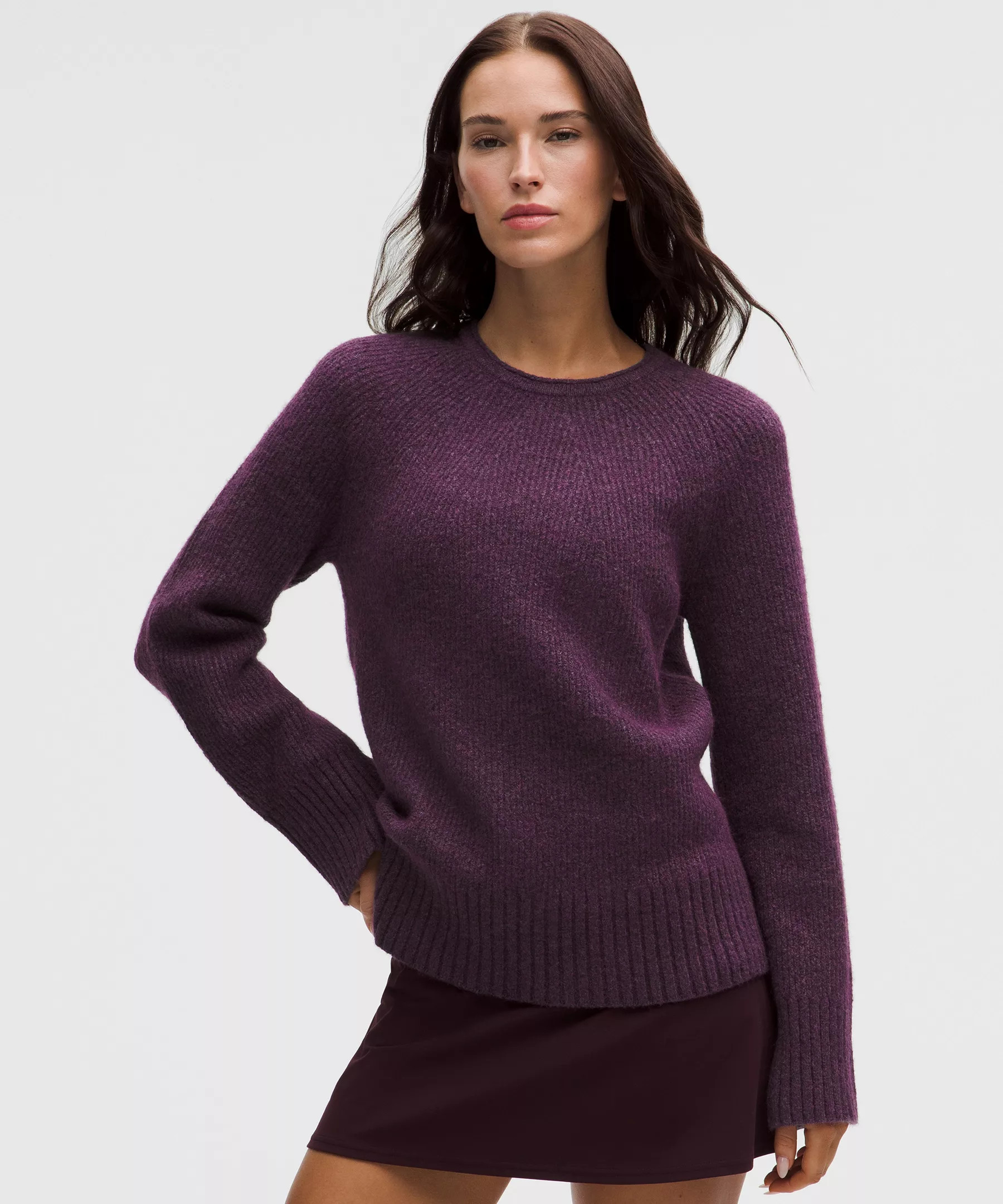 Alpaca-Blend Crewneck Sweater | Lululemon (US)