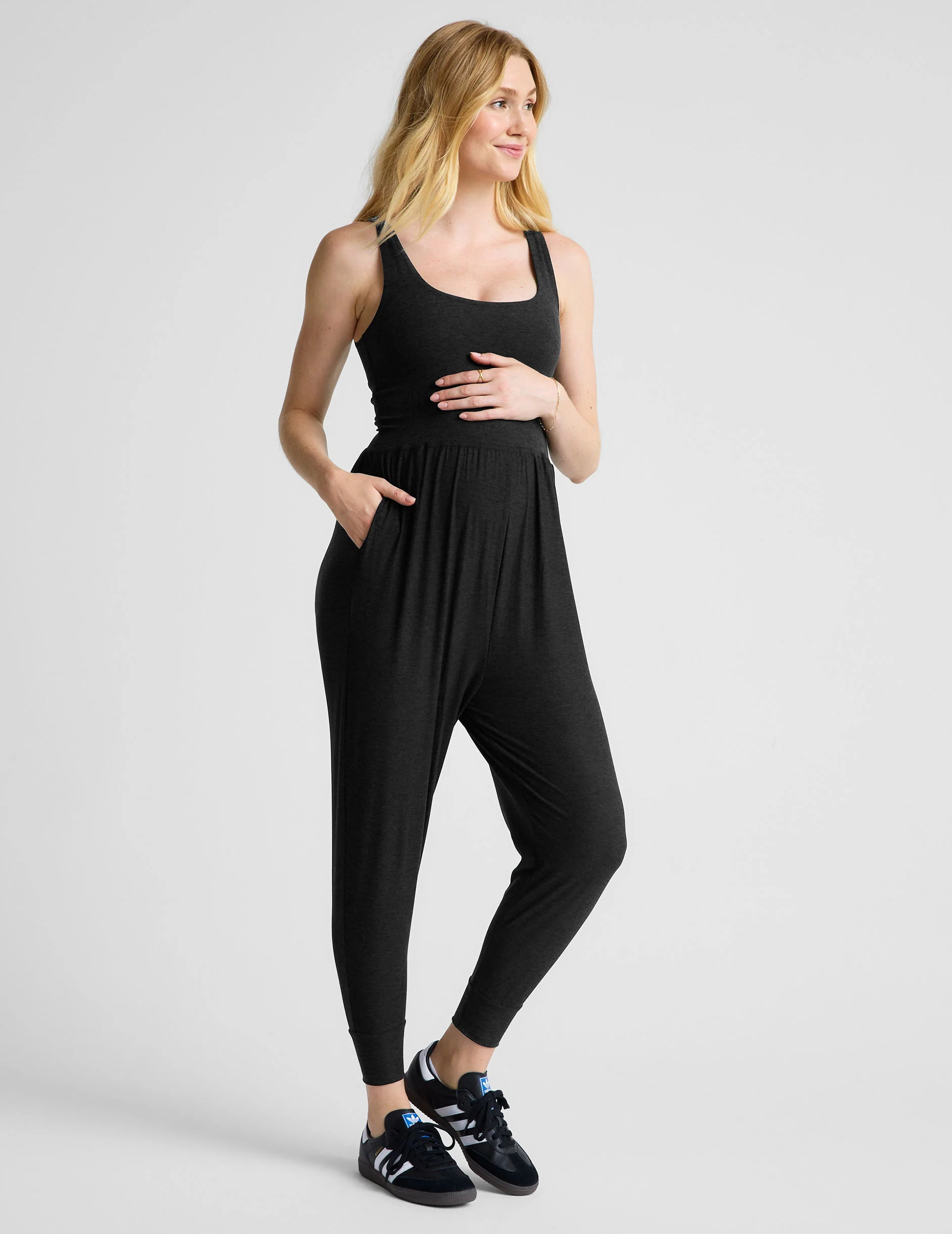 Spacedye Grow In Comfort Maternity Jumpsuit | Beyond Yoga | Beyond Yoga