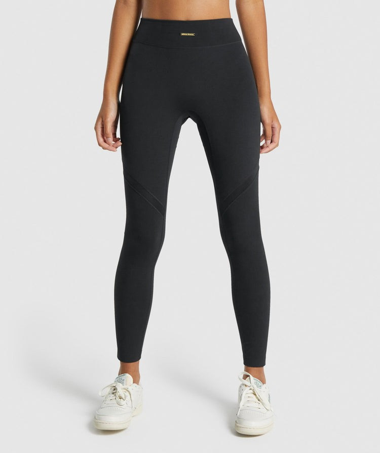 Gymshark Whitney Mesh Leggings - Black | Gymshark (Global)
