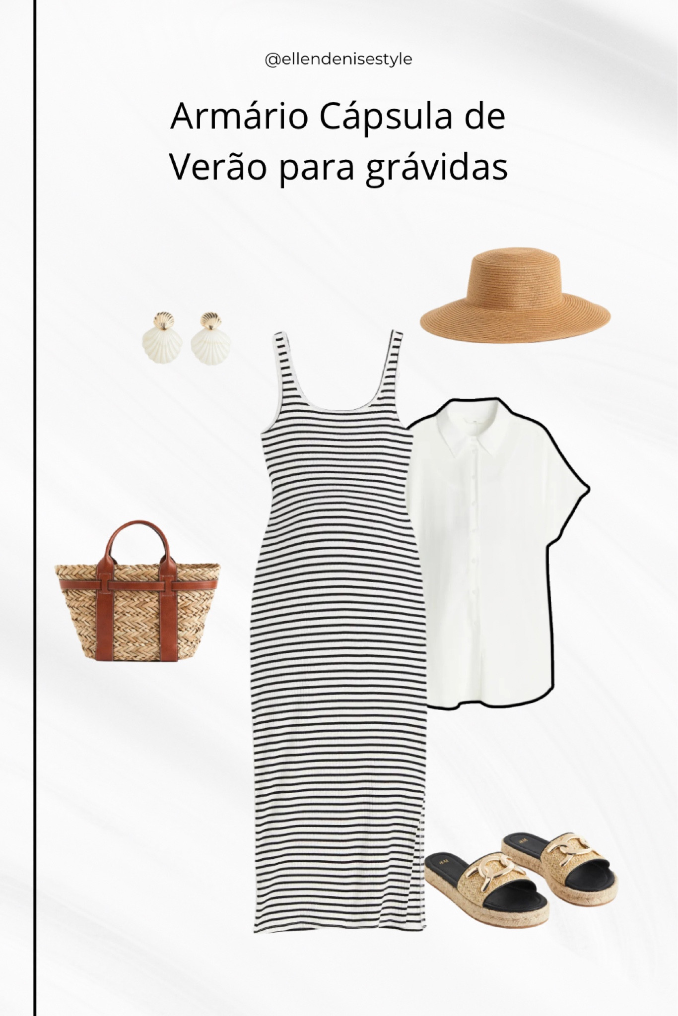 Guarda-roupa capsula para gravidinhas no verão europeu.

#LTKeurope #LTKbrasil #LTKstyletip