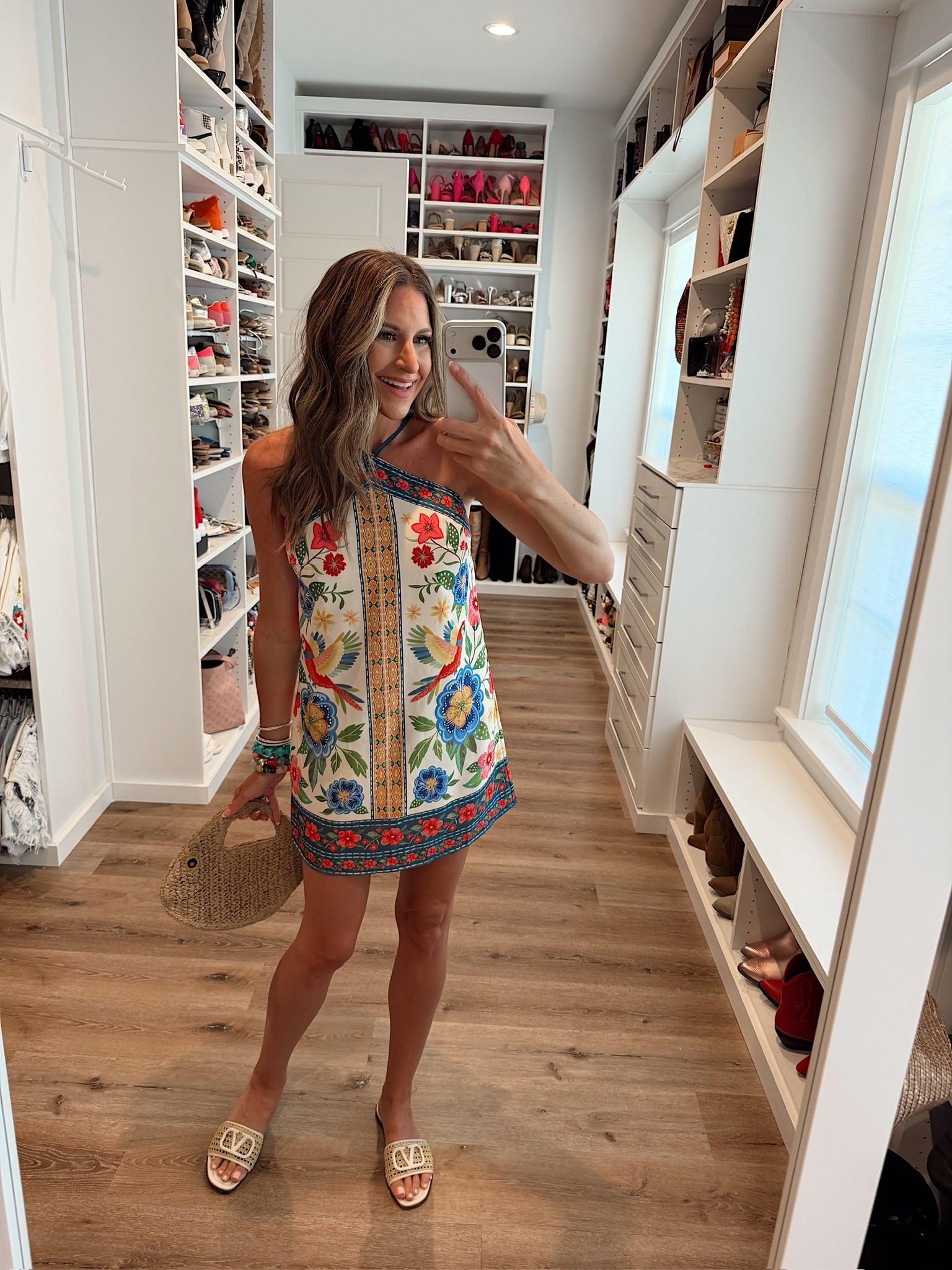 In a small dress, sandals, bag and accessories - fits tts.

#LTKgrwm #LTKootd #LTKSeasonal