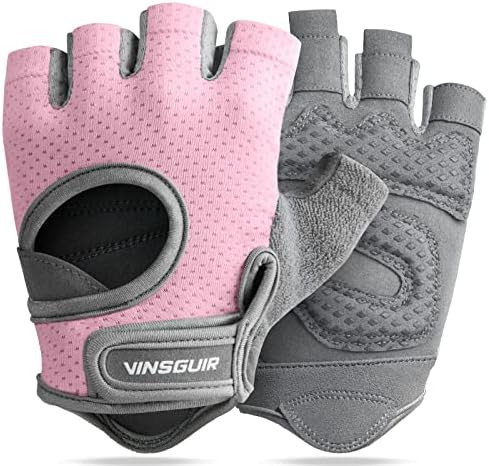 VINSGUIR Workout Gloves for Women and Men, Breathable Weight Lifting Gloves for Gym Exercise, Fit... | Amazon (US)