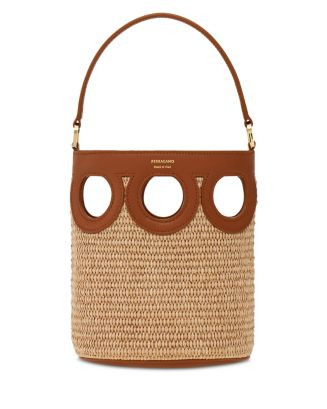 Mini Woven Bucket Bag | Bloomingdale's (US)