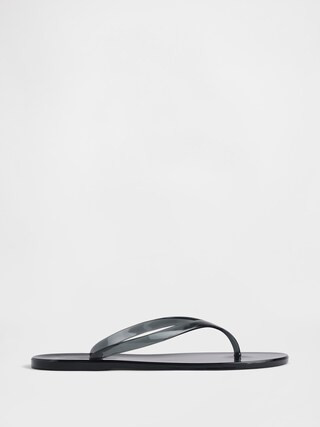 Gap Logo Jelly Flip Flops | Gap Factory | Gap Factory
