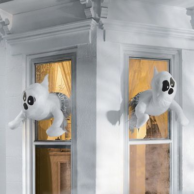Expressive Window Crasher Ghosts, Set of Three | Grandin Road