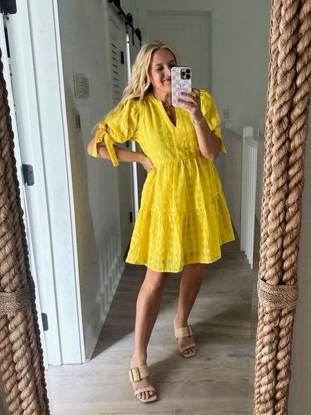 Such a great summer dress!! The color is amazing. Wearing a small. Code FANCY15 for 15% off 

#LTKstyletip #LTKSeasonal #LTKfindsunder100