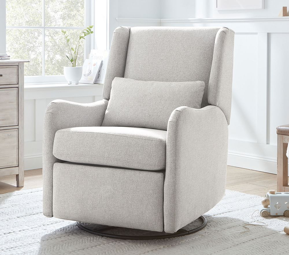 Merced Swivel Glider Recliner | Pottery Barn Kids