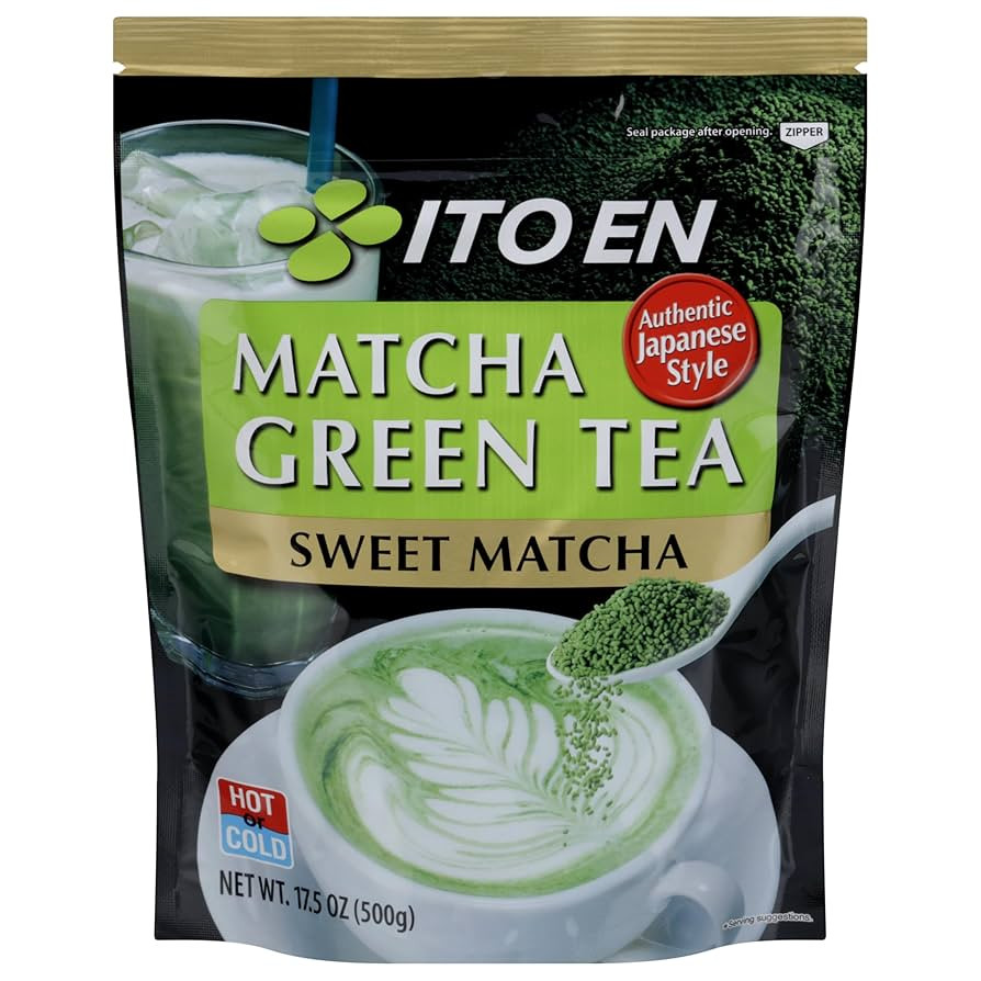 Ito En Matcha Green Tea, Sweet Powder, 17.5 Ounce (Pack of 1), Sweetened Green Tea Powder | Amazon (US)