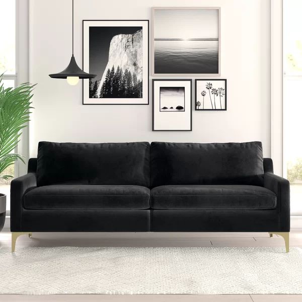 86" Square Arm Standard Sofa | Wayfair Professional