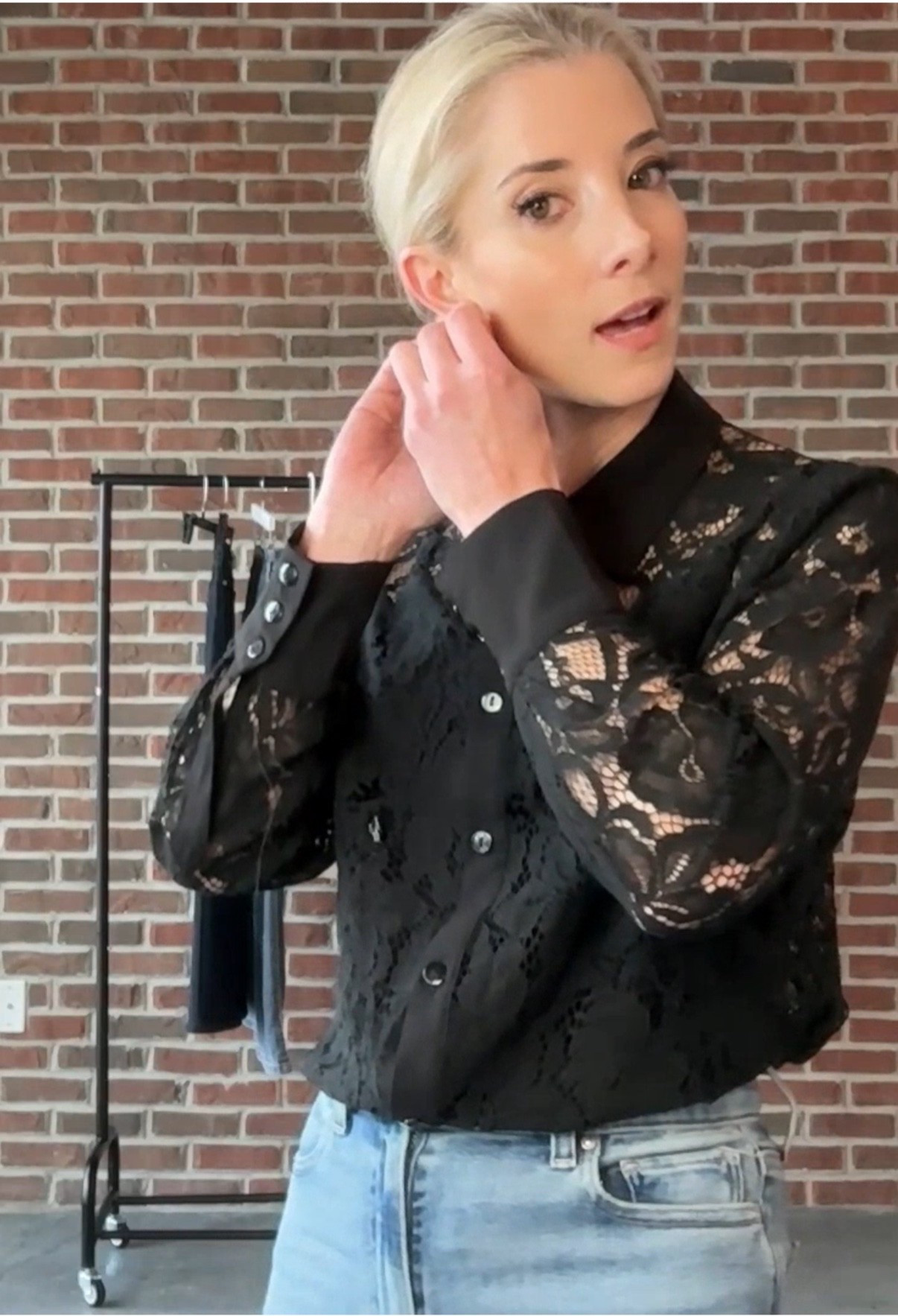 Screenshot of my beautiful new Amazon fashion favorite piece that looks so dolce Gabbana. I cannot begin to describe how in love I am with this blouse! LTK petite size is available and LTK OOTD love this book for spring 2026 and for LTK travel in a city to look polished and chic without spending too much or having to worry about things getting wrinkled and looking terrible when you finally put them on after being in a plane ￼

#LTKPetite #LTKootd #LTKTravel