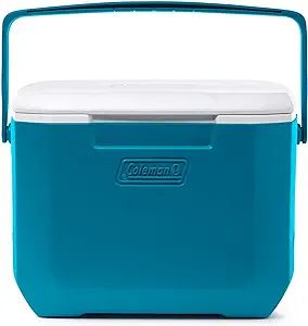 Coleman Chiller Series 16qt Insulated Portable Cooler, Hard Cooler with Heavy Duty Handle & Ice R... | Amazon (US)
