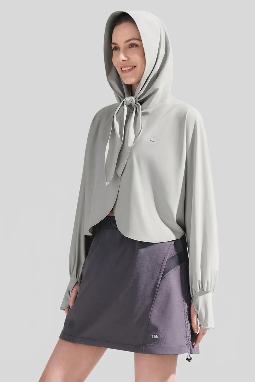 Women's Headscarf-Style Sun Protection Jacket UPF 100+ UL001 | Beneunder US