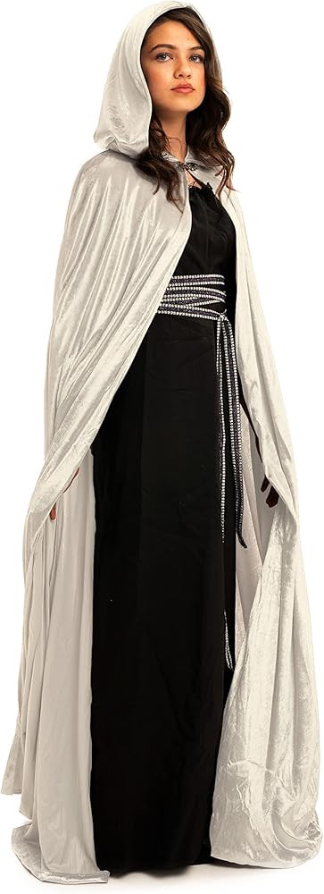 Little Adventures Deluxe Velvet Adult Cloak Cape with Lined Hood - Machine Washable Durable Cospl... | Amazon (US)