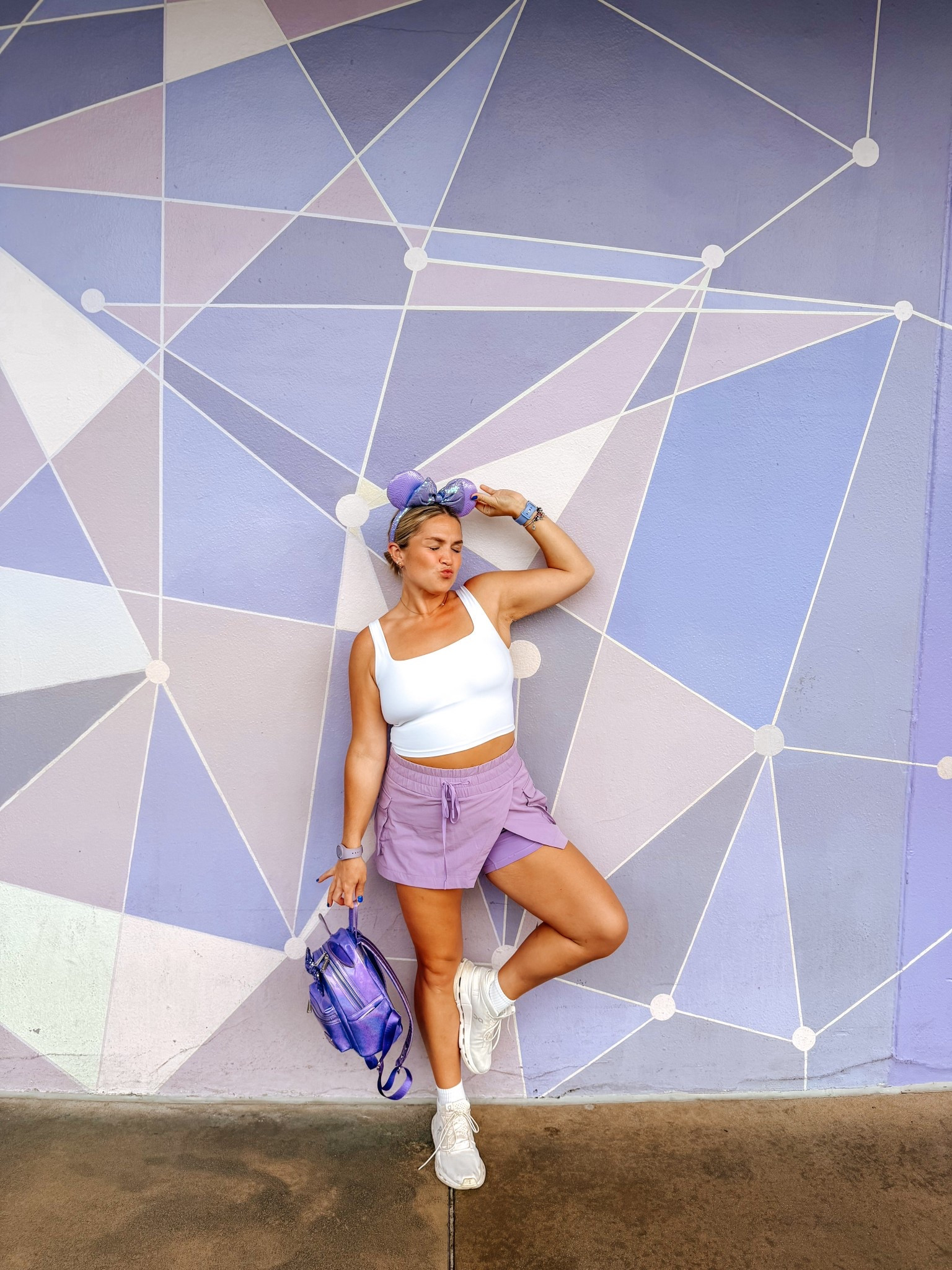 Lavender lover💜 

#DisneyOutfits
#ParkDayStyle
#LTKTravelStyle