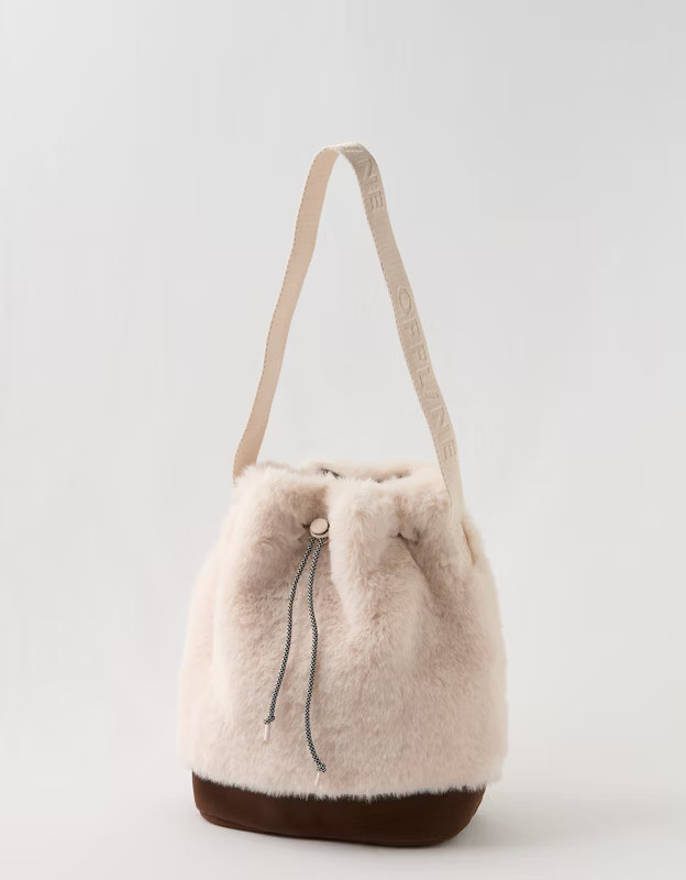 OFFLINE By Aerie Fur Bucket Bag | Aerie