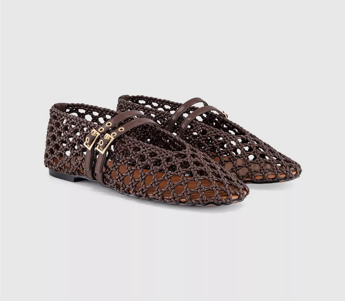Flirt Woven Mary Janes | Office Shoes (UK)