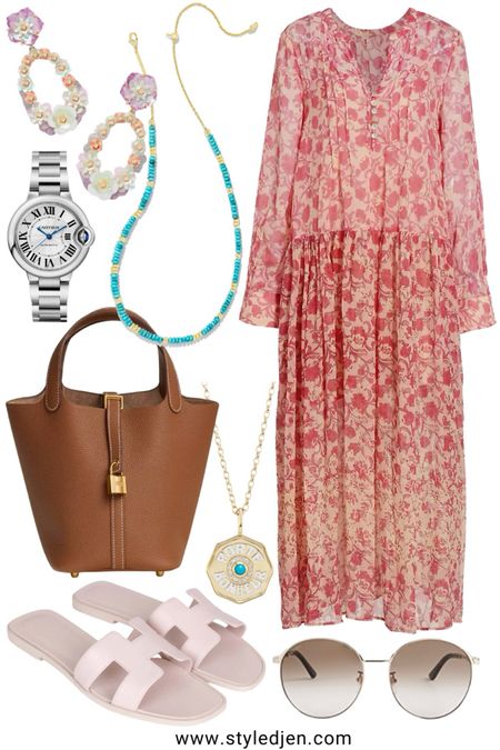 Free people pink maxi dress in xs

#LTKSeasonal #LTKfindsunder100 #LTKstyletip