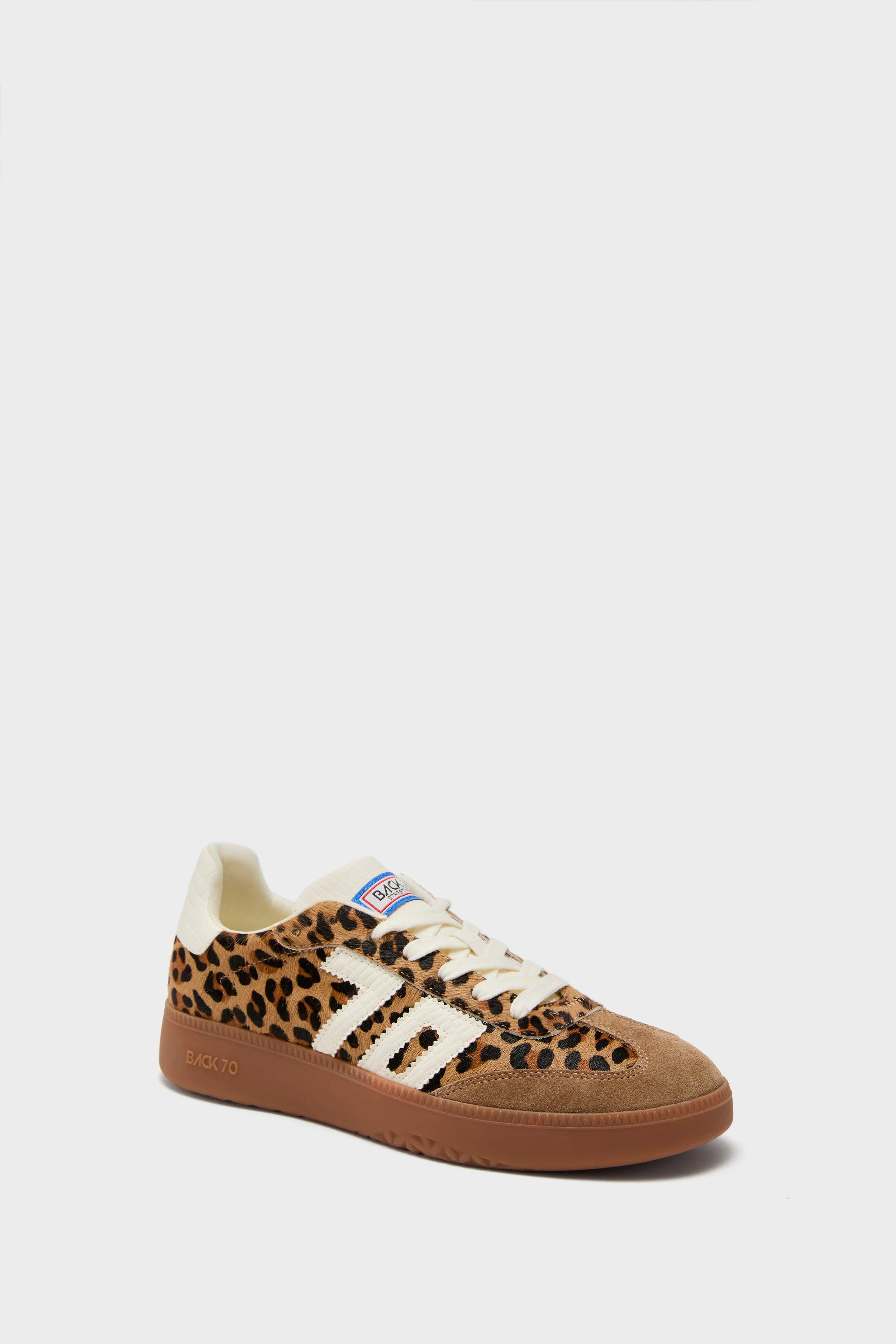 Leopard Cuoio Milk Boston Sneakers | Tuckernuck (US)