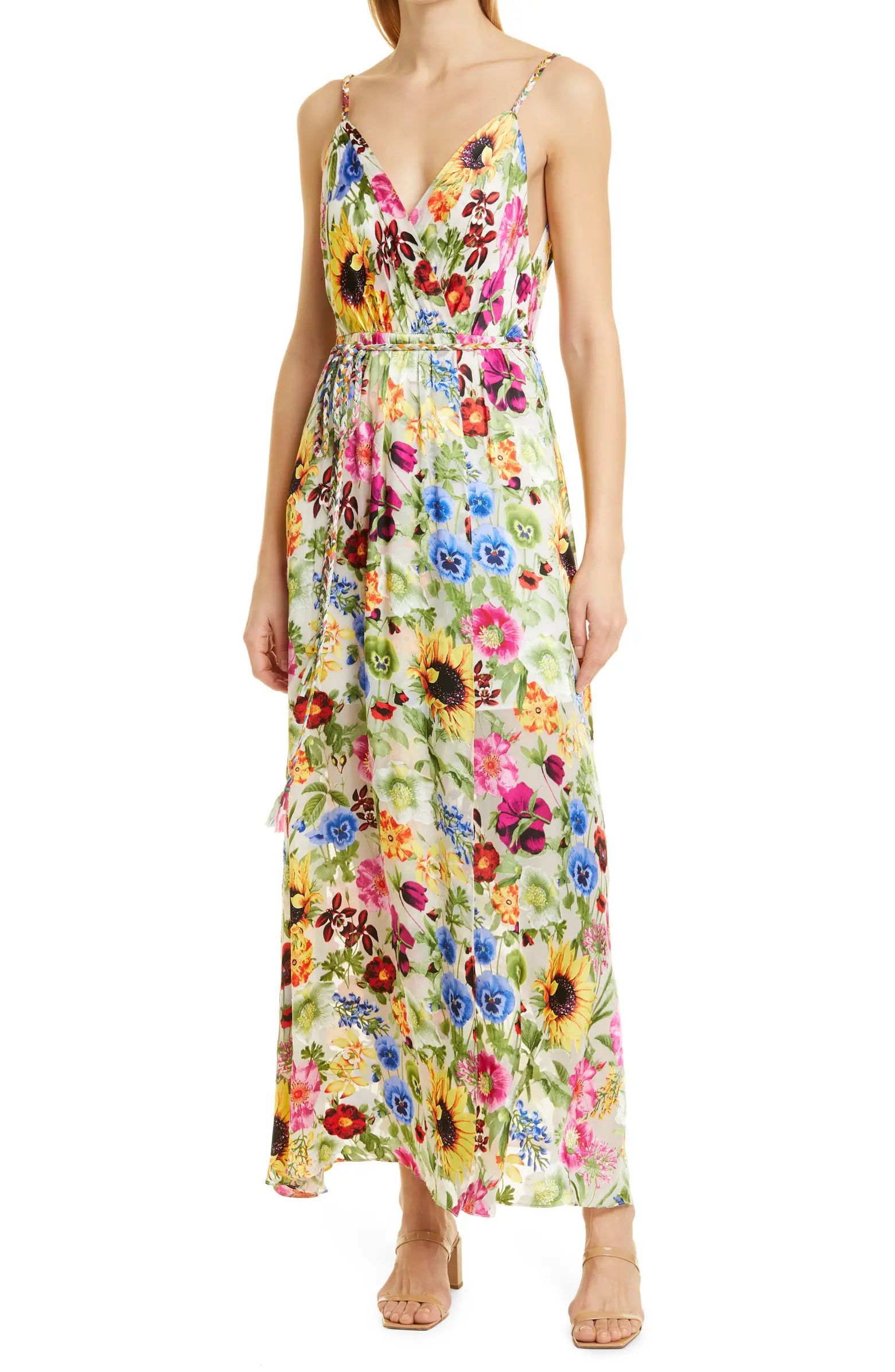Samantha Floral Faux Wrap Dress | Nordstrom