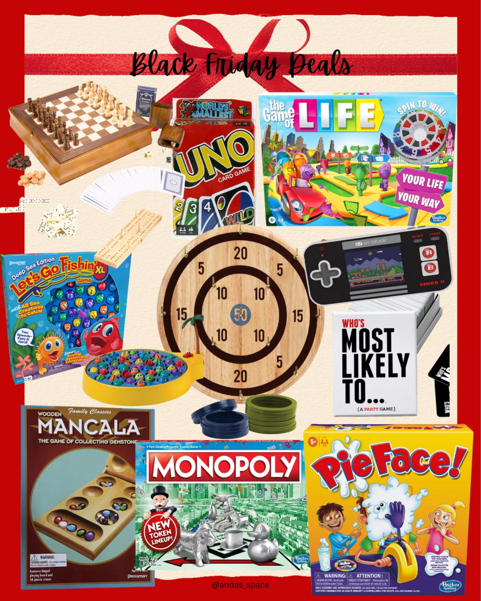 Black Friday Games at Kohl’s. Cyber Monday Games at Kohl’s. Cyber week at Kohl’s. 7-1 Chess set. Uno. LIFE board game. Let’s go fishing. Target ring toss. Who is most likely to card game. Mancala. Monopoly. Pie face.




#LTKSaleAlert #LTKCyberWeek #LTKGiftGuide
