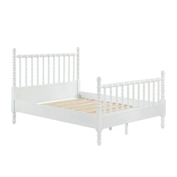 Pioneer Woman Harper Queen-Size Spindle Bed, White | Walmart (US)