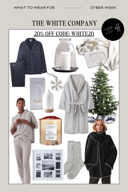 20% off The White Company with the code WHITE20 ✨

Gift guide, cyber week, Black Friday deals, dressing down, candles, pjs, loungewear, homeware, gifting, coats, Christmas tree, photo frame 

#LTKCyberWeek #LTKGiftGuide #LTKCyberSaleUK