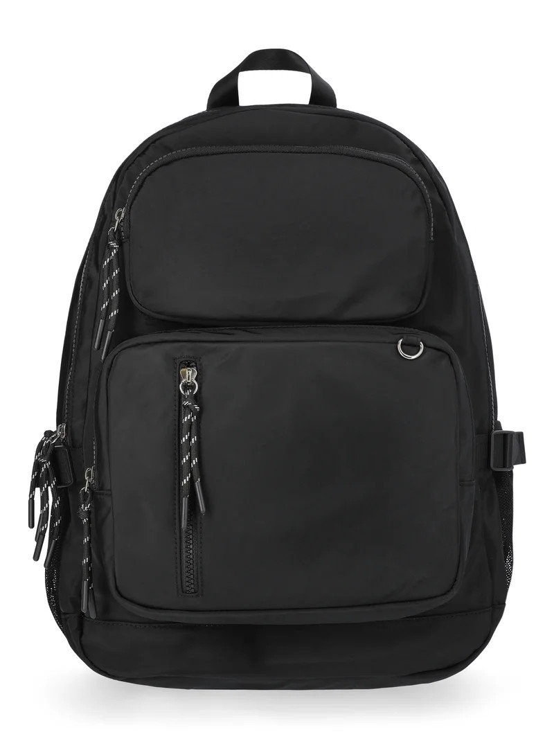 No Boundaries Women's 17.5" Multi Pocket Backpack, Black | Walmart (US)