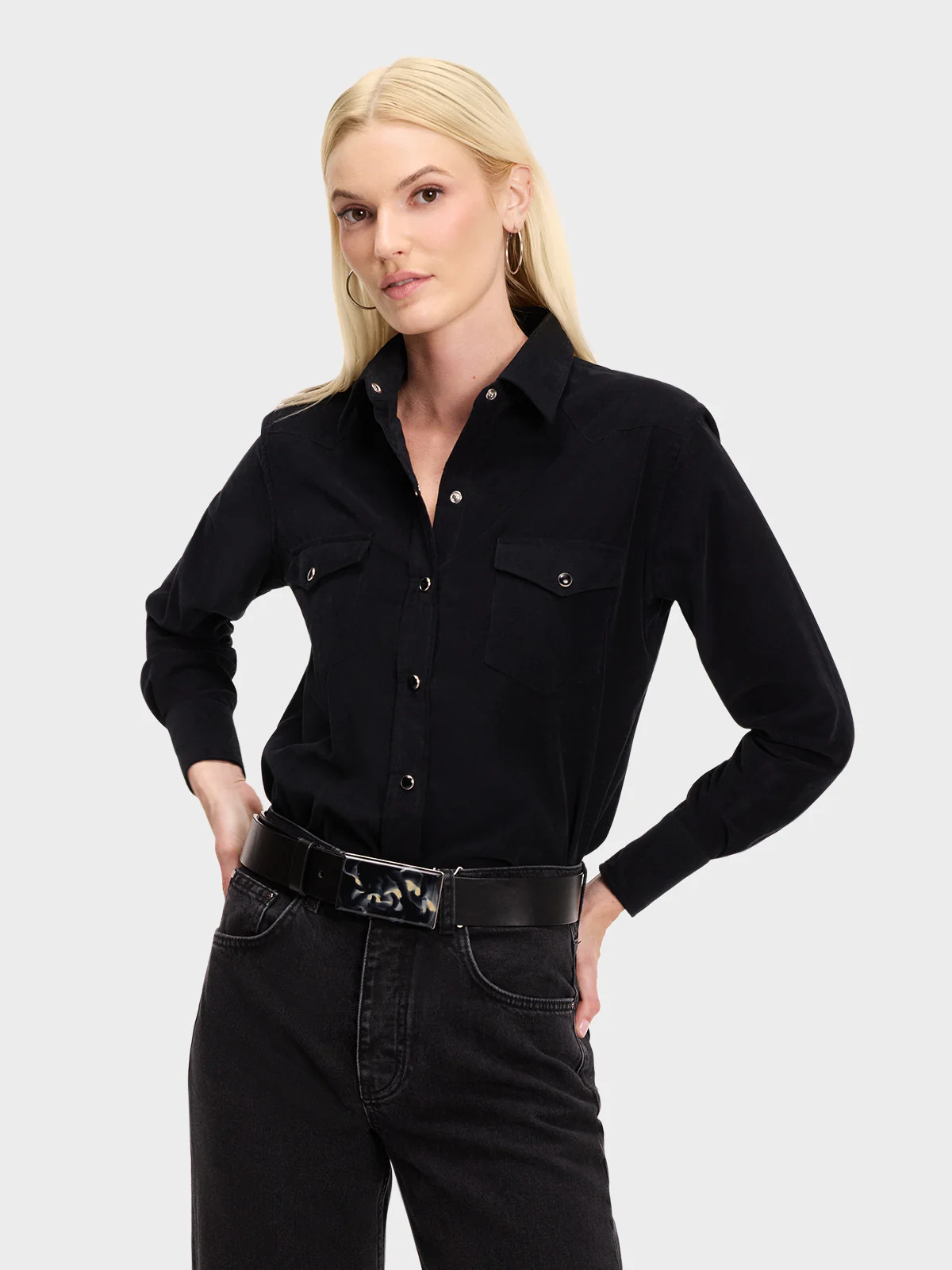 WESTERN SHIRT: BLACK STALLION | Sarah Alexandra