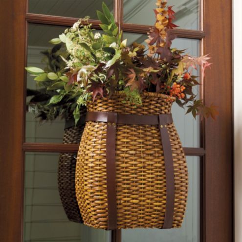 Adirondack Hanging Woven D�cor Basket | Ballard Designs, Inc.