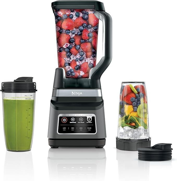 Ninja BN751 Professional Plus DUO Blender, 1400 Peak Watts, 3 Auto-IQ Programs for Smoothies, Fro... | Amazon (US)