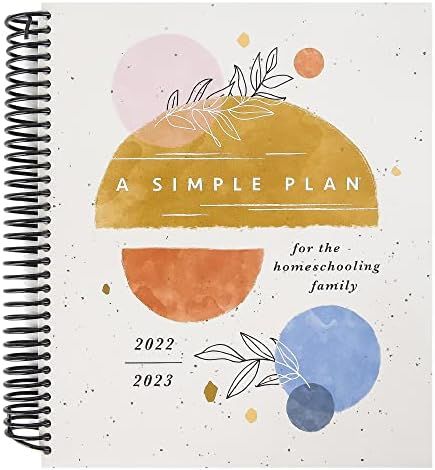 A Simple Plan Homeschool Planner 2022-2023, Down To Earth | Amazon (US)