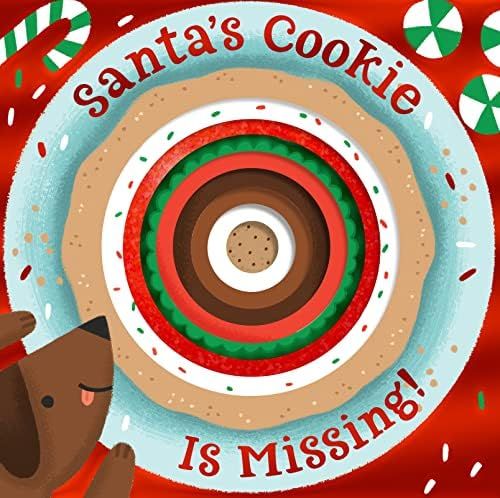 Santa's Cookie Is Missing!: Board Book with Die-Cut Reveals: A Christmas Holiday Book for Kids | Amazon (US)