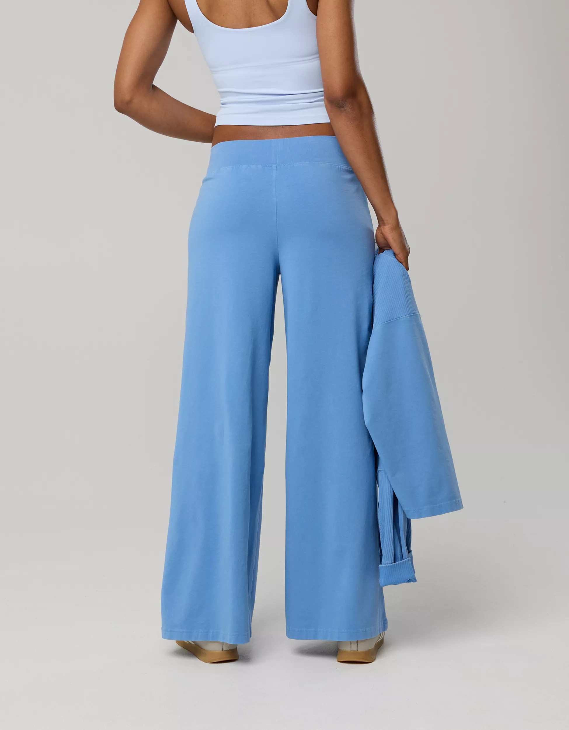 OFFLINE By Aerie OG Cotton Super Wide Leg Pant | Aerie
