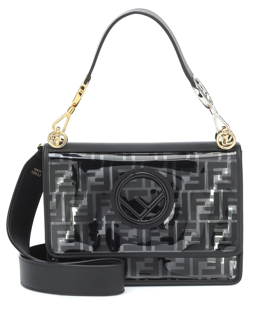 Schultertasche Kan l F mit Leder | Mytheresa (DACH)