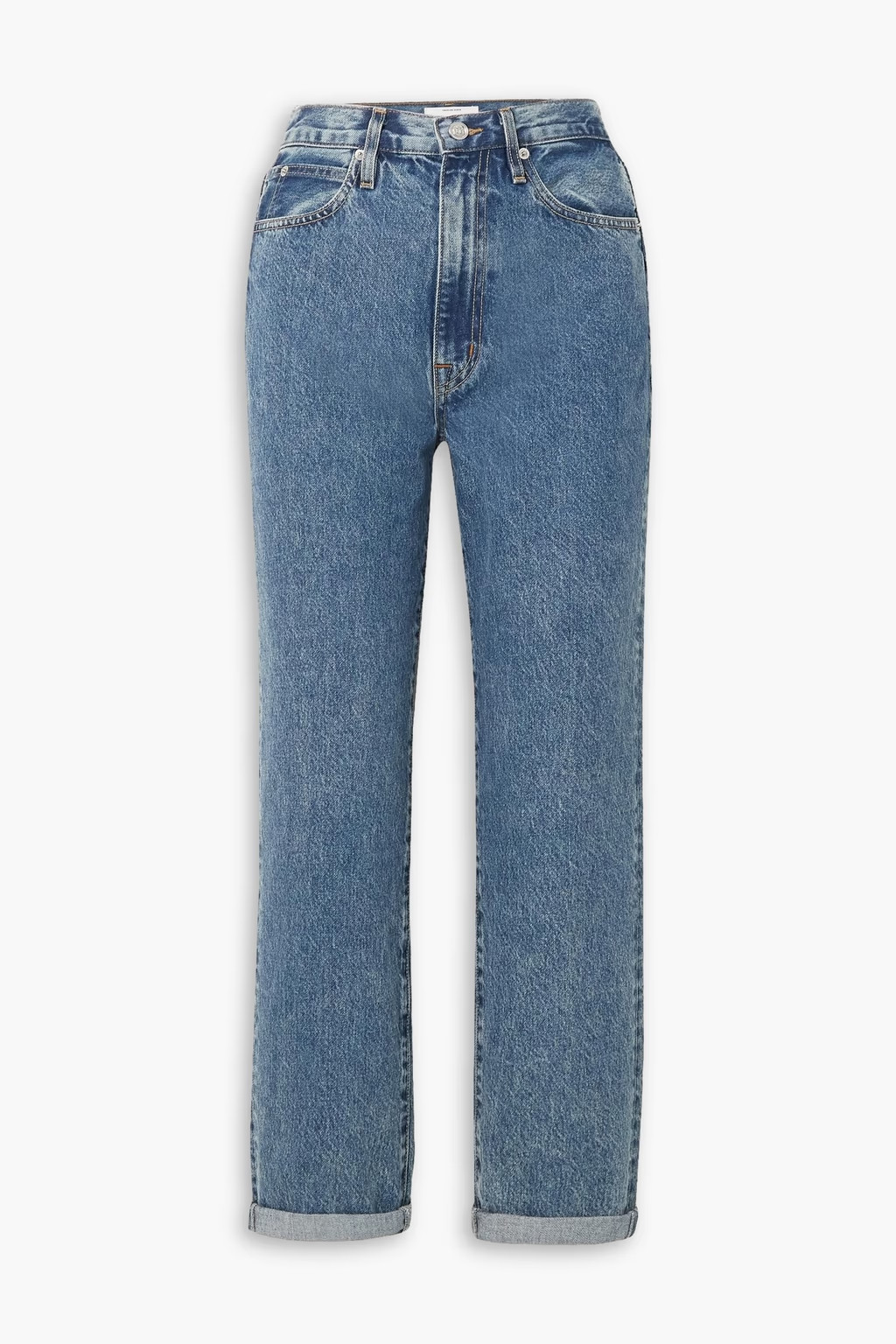 Dakota faded high-rise straight-leg jeans | The Outnet (US and CA)