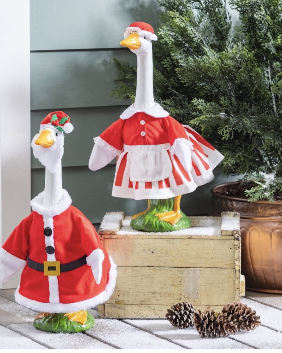 Walmart has new porch goose outfits for Halloween, Thanksgiving, Christmas, and New Years!! They also restocked their porch goose. All $19.97!!

#LTKSeasonal #LTKHome