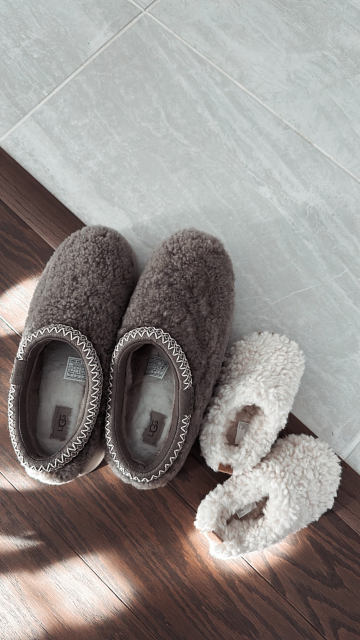 Mommy and me cozy slippers 🤍 #uggsale #nordstromsale 

#LTKKids #LTKSaleAlert #LTKOver40